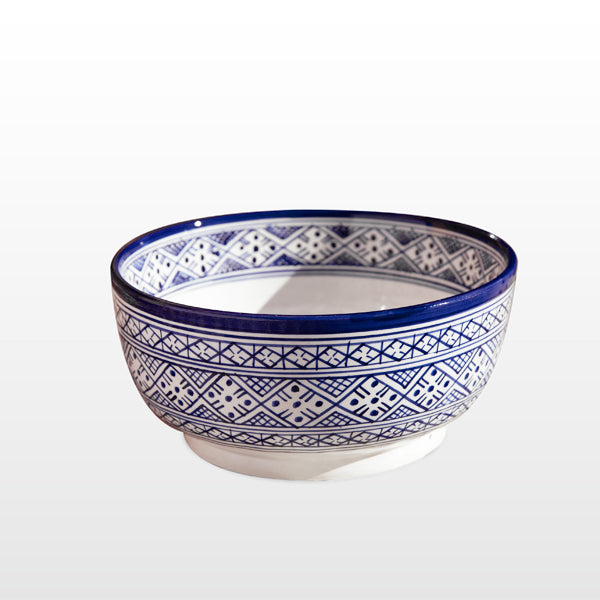 Saladier zwak amazigh bleu